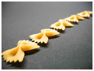 aligned pasta